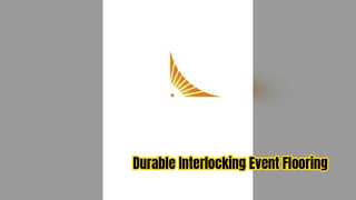 Durable Interlocking Event Flooring for Sports Venues